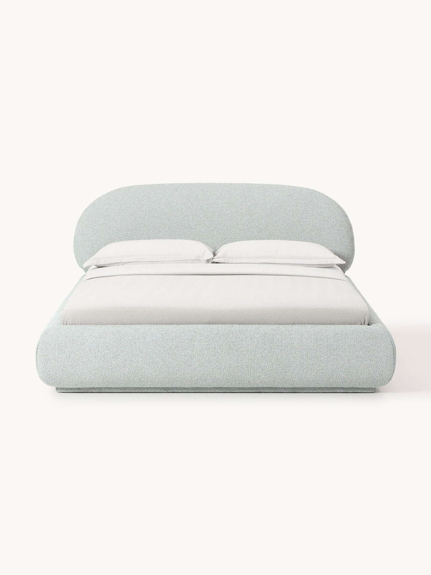 Albessa Bouclé Upholstered Bed