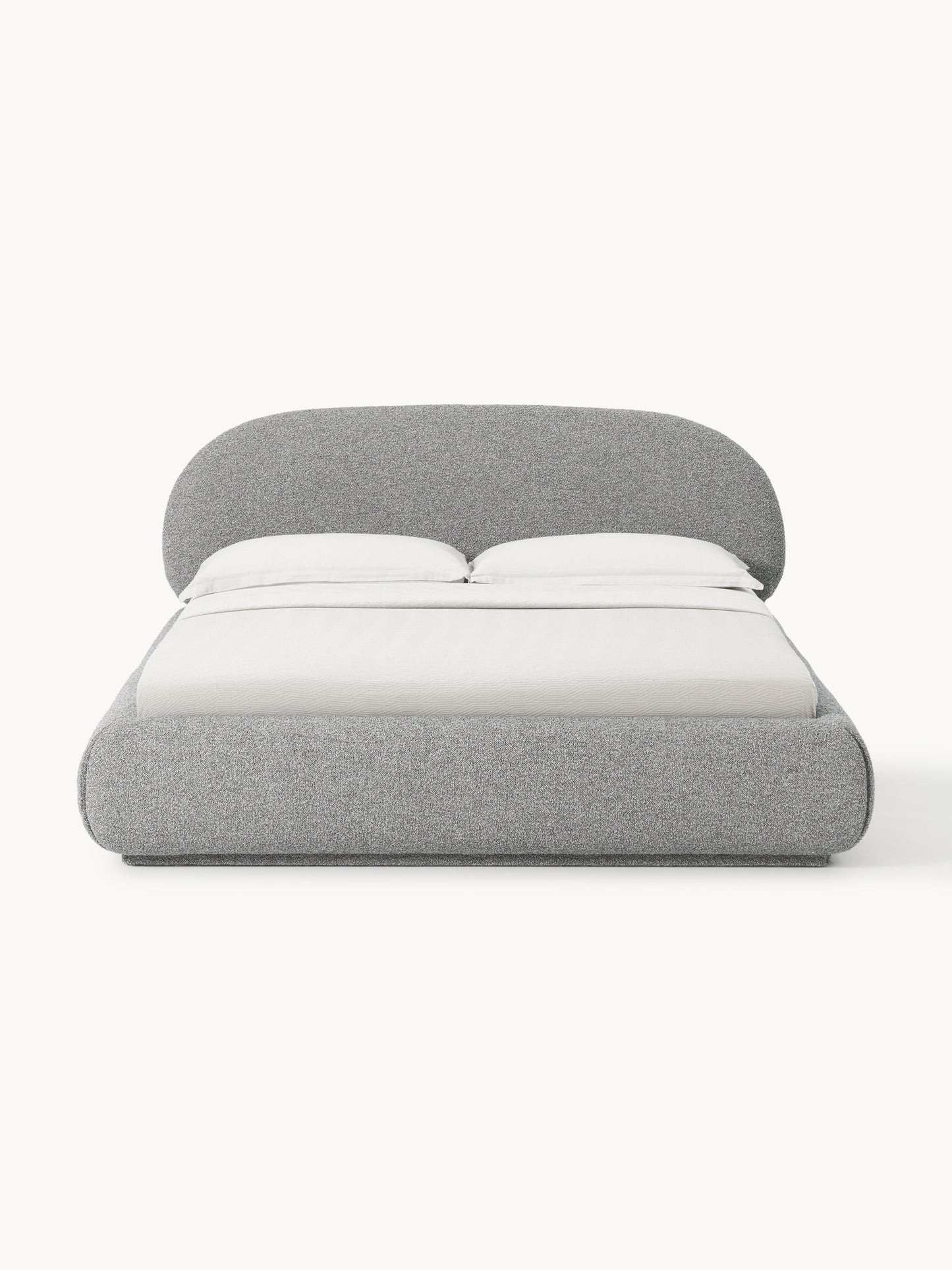 Albessa Bouclé Upholstered Bed