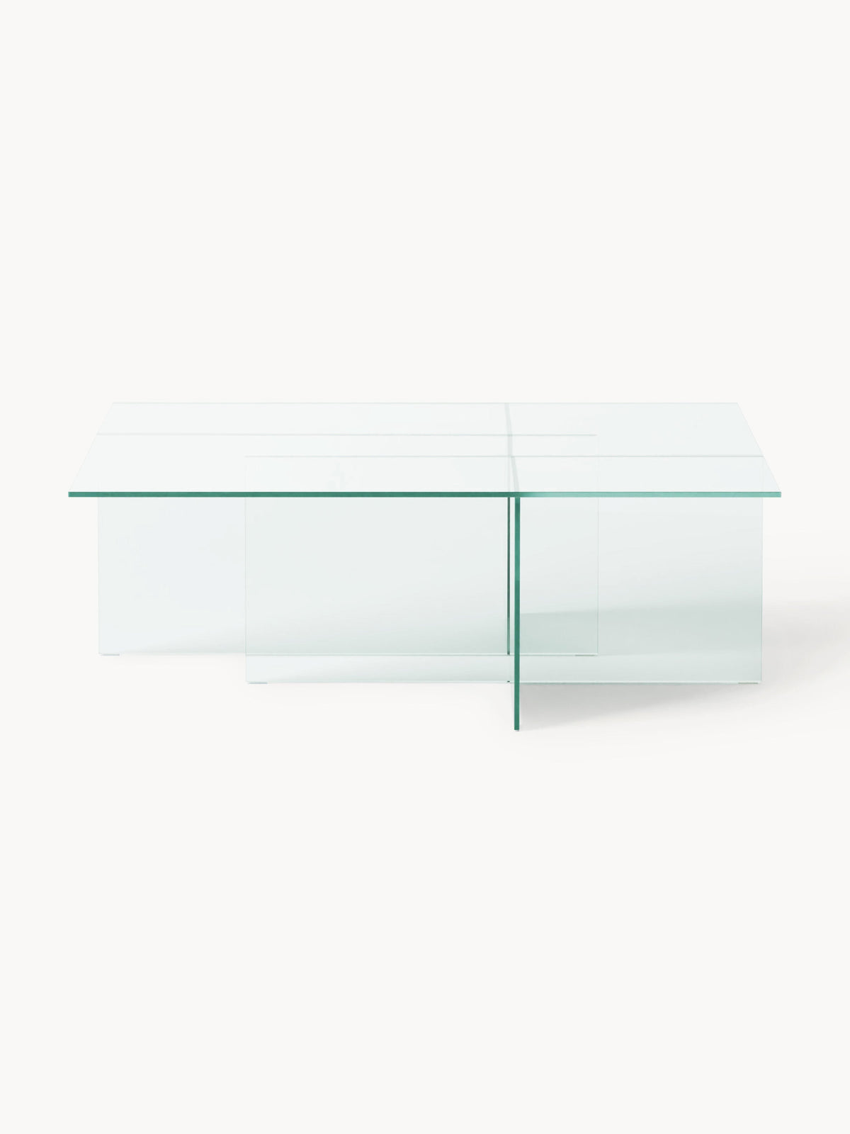 Anouvel Glass Coffee Table, W 102 cm