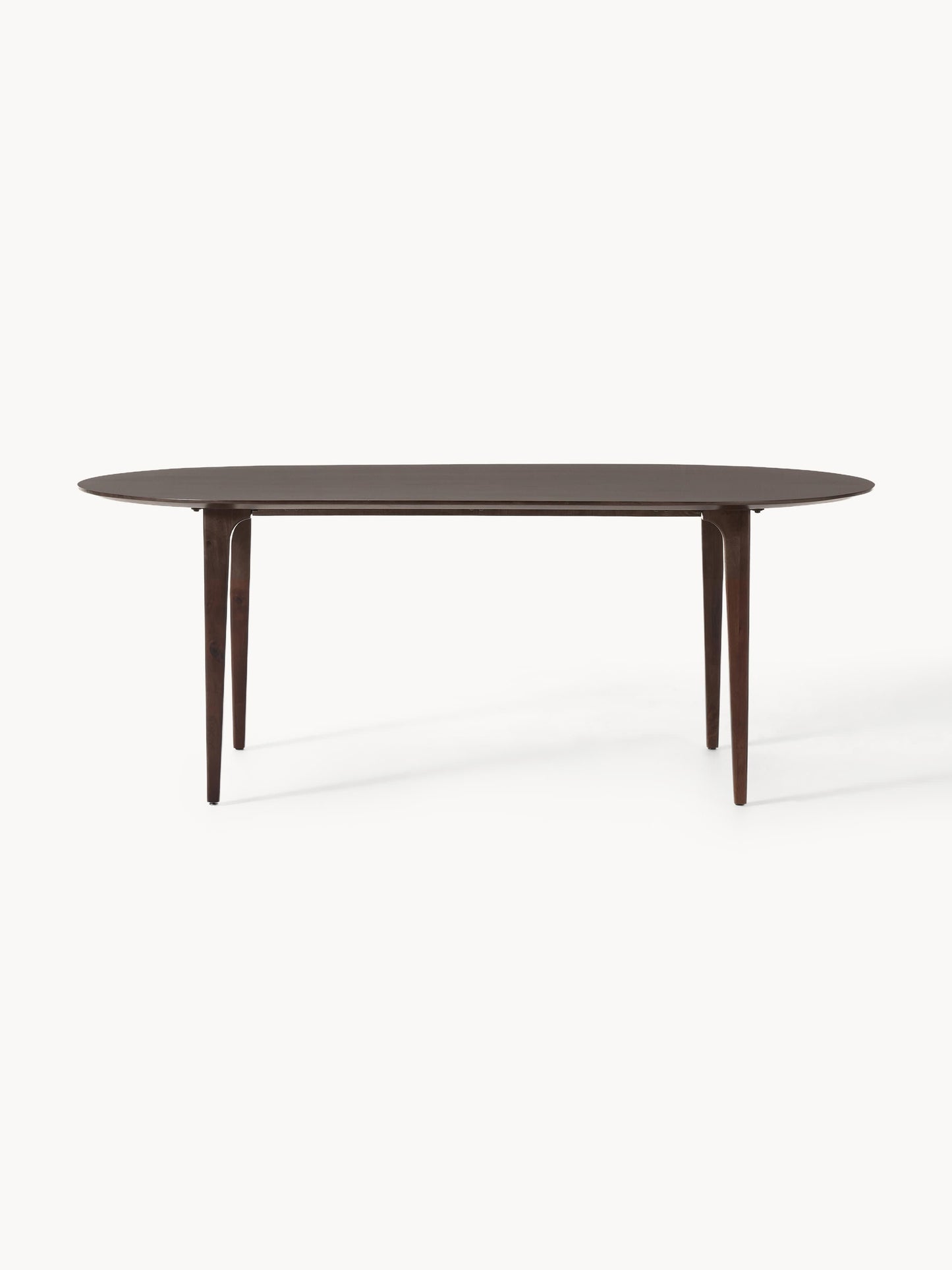 Archevo Oval Dining Table in Mango Wood, 200 x 100 cm