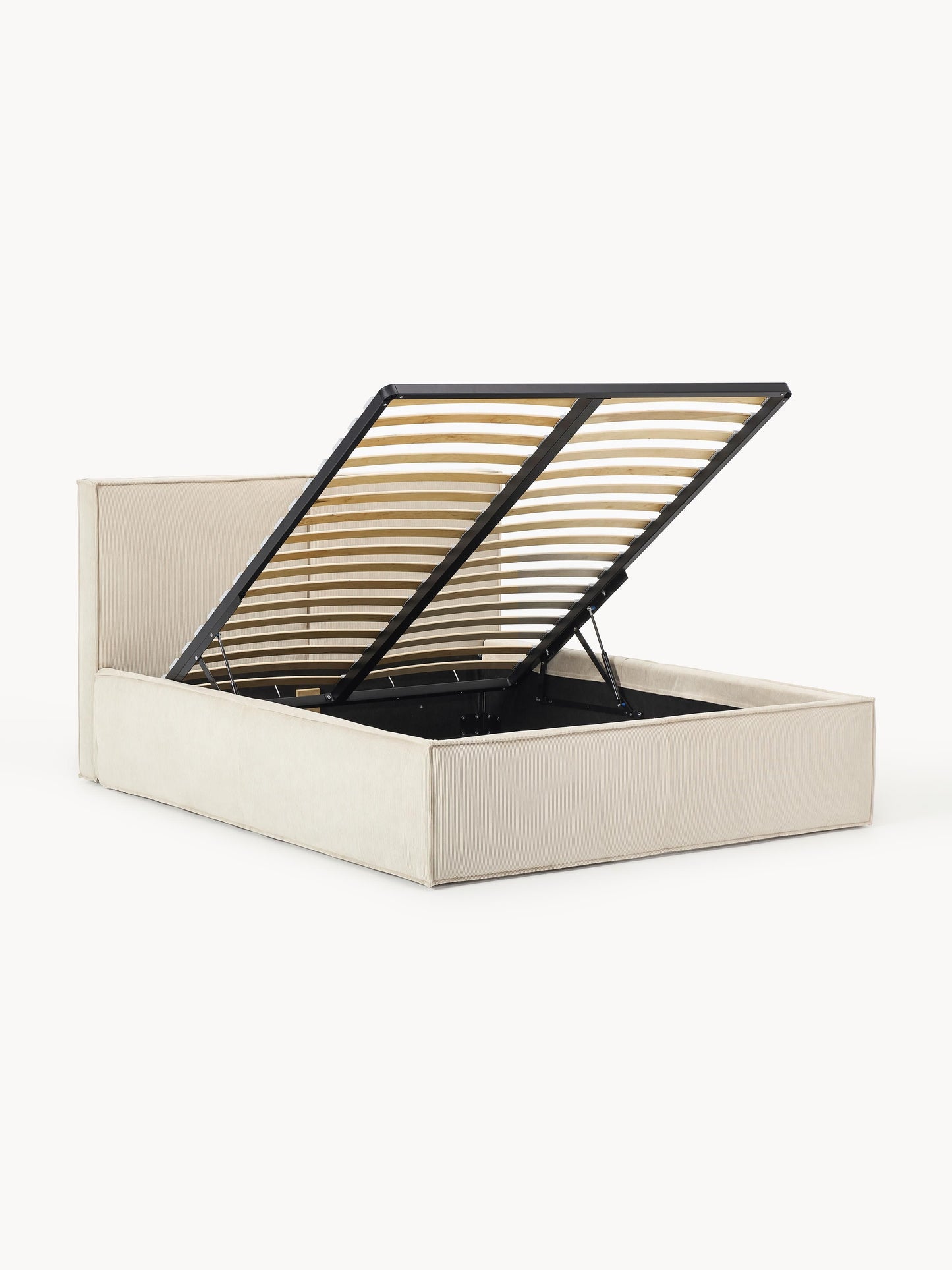 Dreanor Corduroy Upholstered Bed with Storage