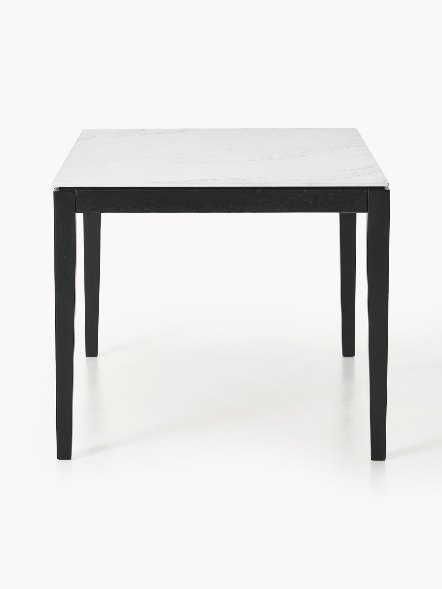 Jackomo Dining Table with Marble-Look Tabletop, in Various Sizes