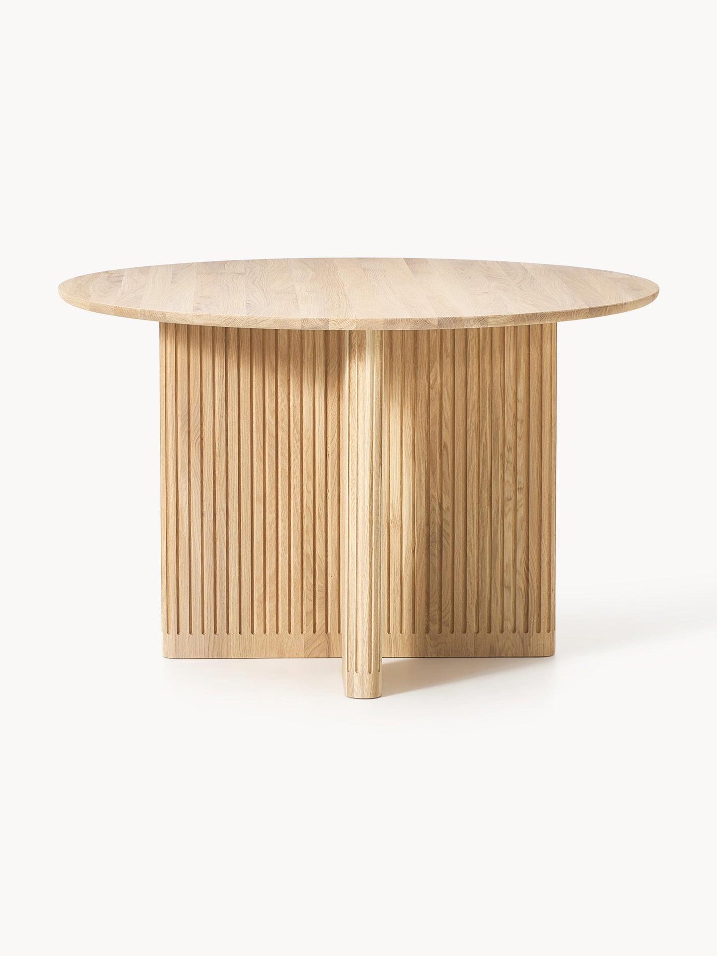 Jolanne Round Oak Dining Table, Ø 120 cm