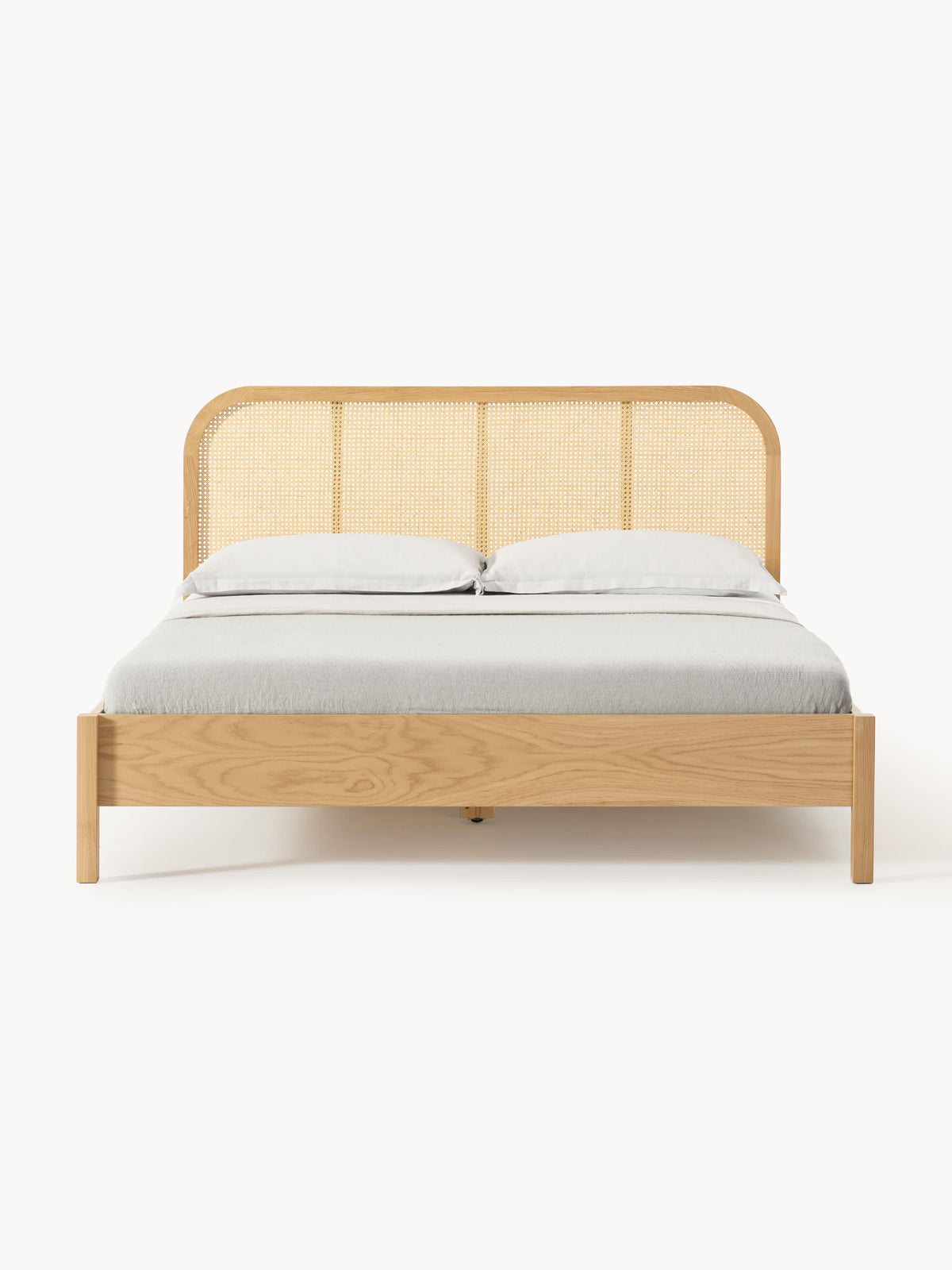 Jonquist Wooden Bed with Vienna Cane Headboard