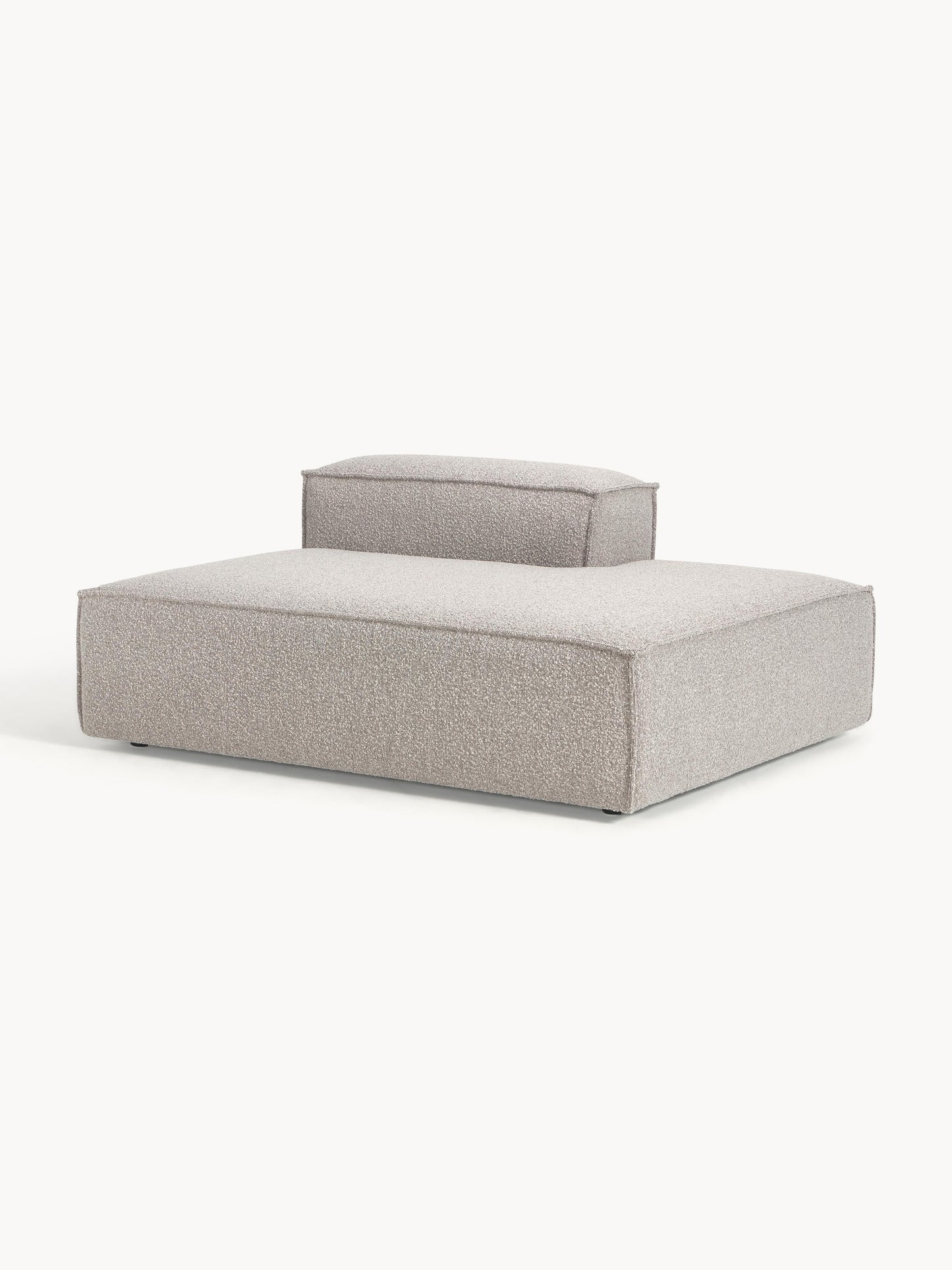 Lensford Bouclé Ottoman Module