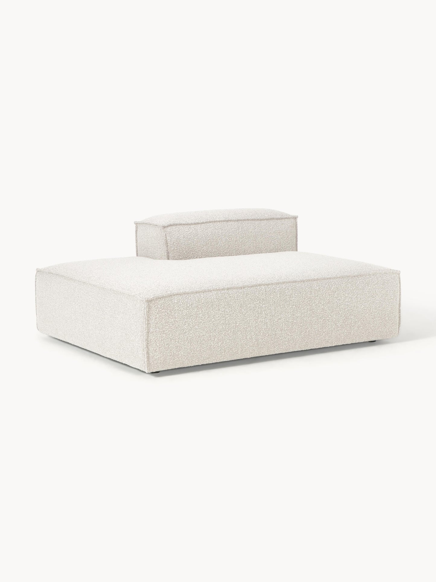 Lensford Bouclé Ottoman Module