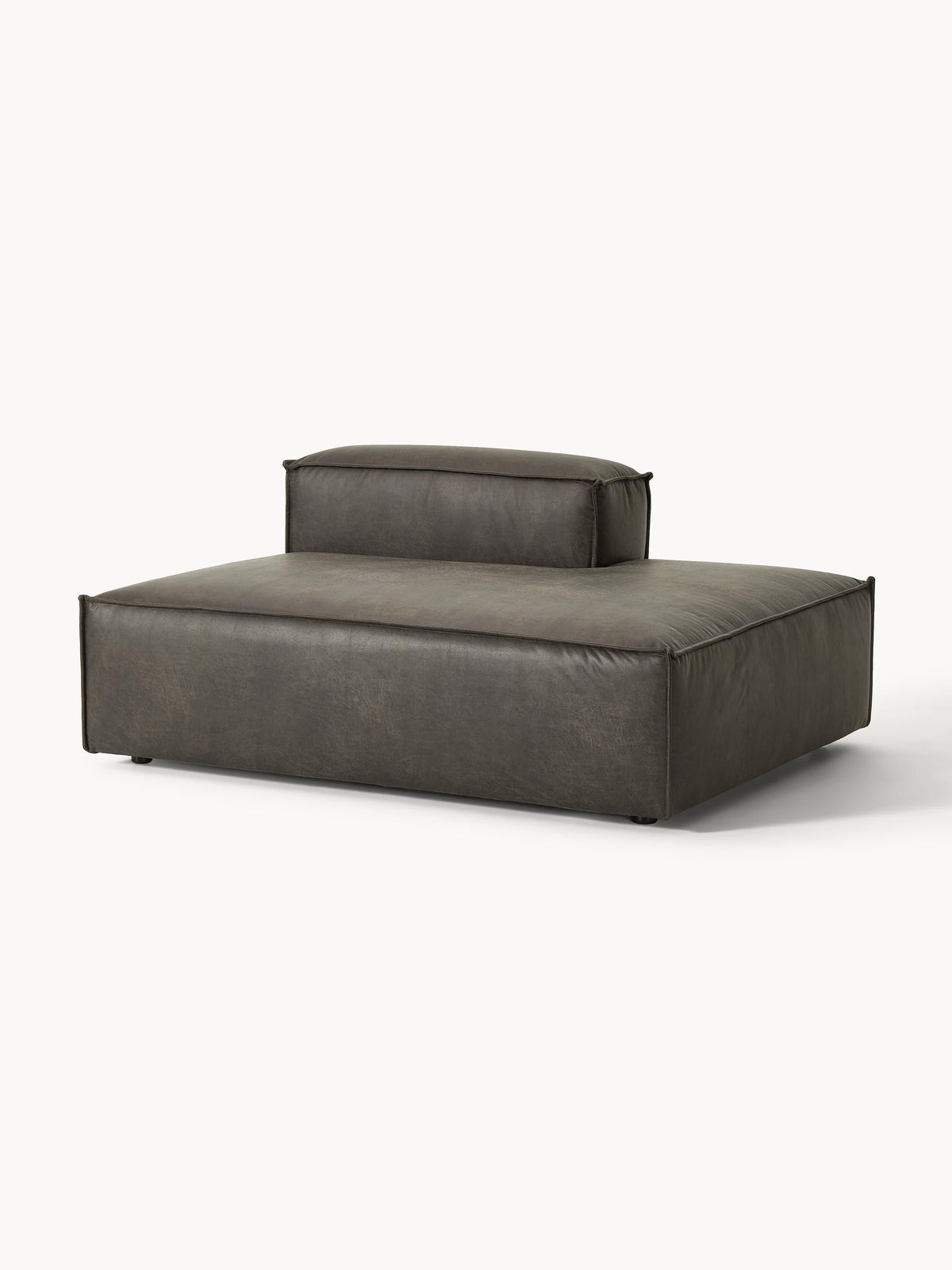 Lensford Leather Ottoman Module