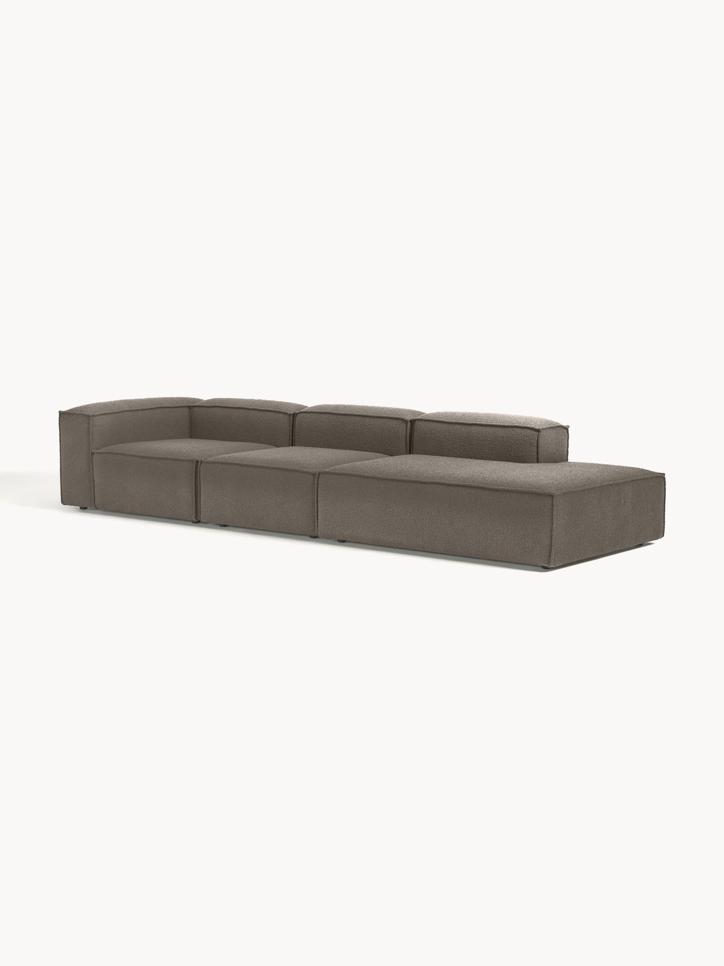 Lensford Modular XL Bouclé Ottoman