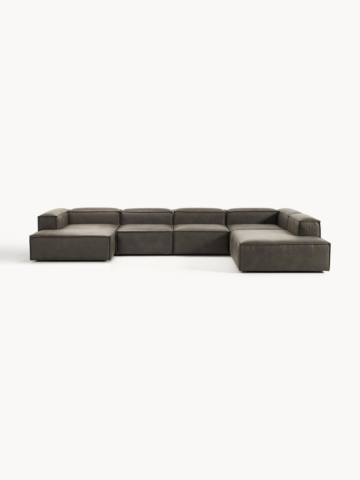 Lensford Modular XL Leather Sofa