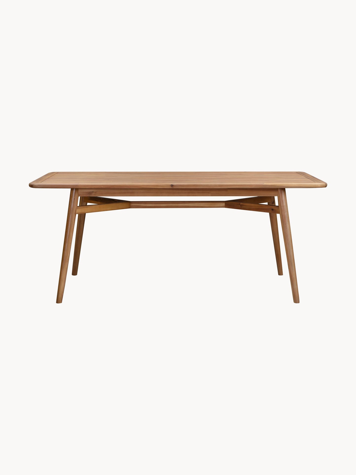 Marcevo Acacia Wood Garden Table, 180 x 90 cm