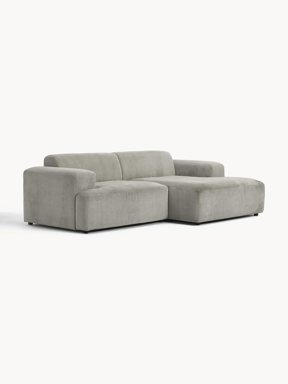 Melvina Corduroy Corner Sofa (3-Seater)