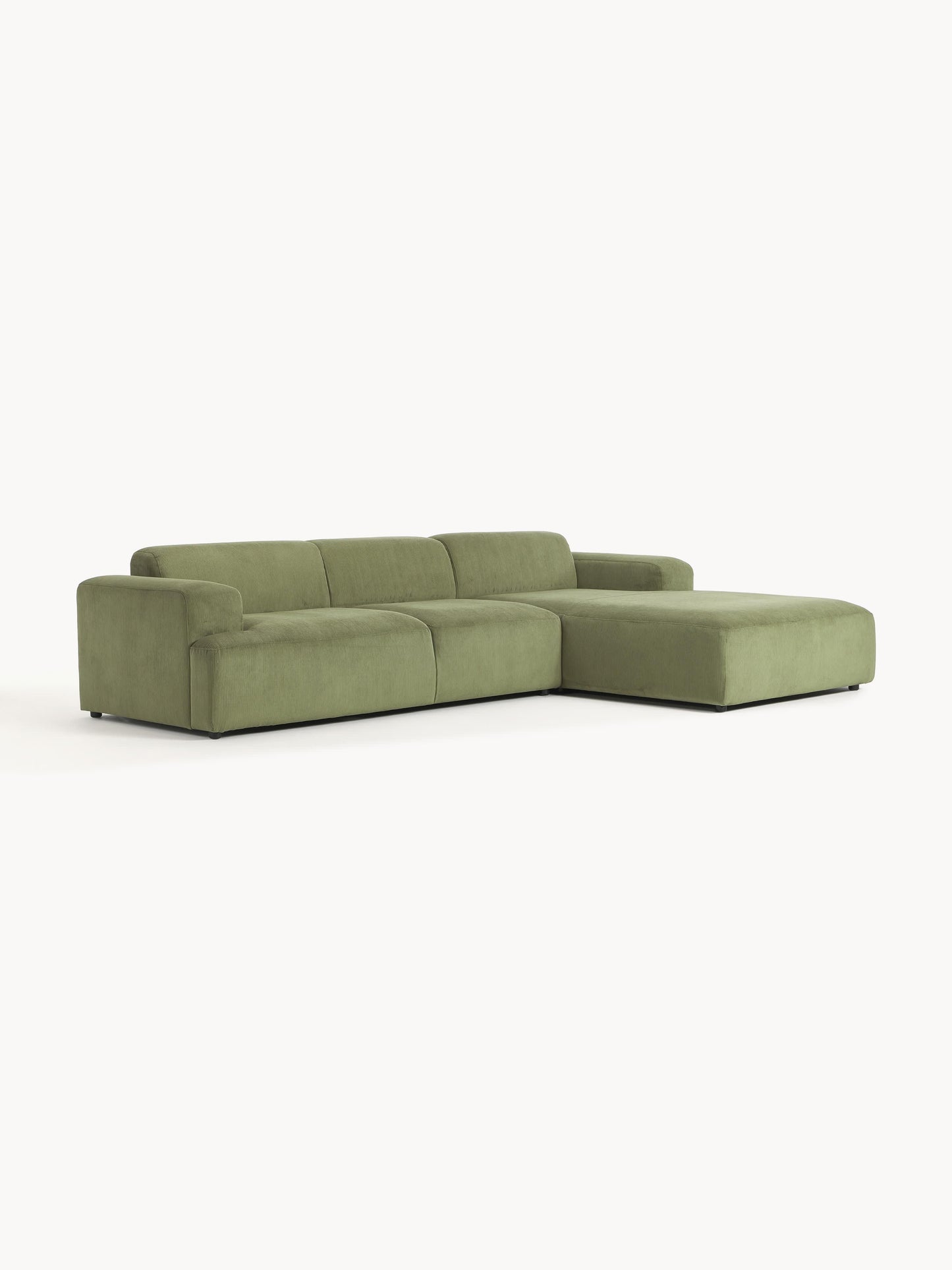 Melvina Corner Sofa in Corduroy (4-Seater)