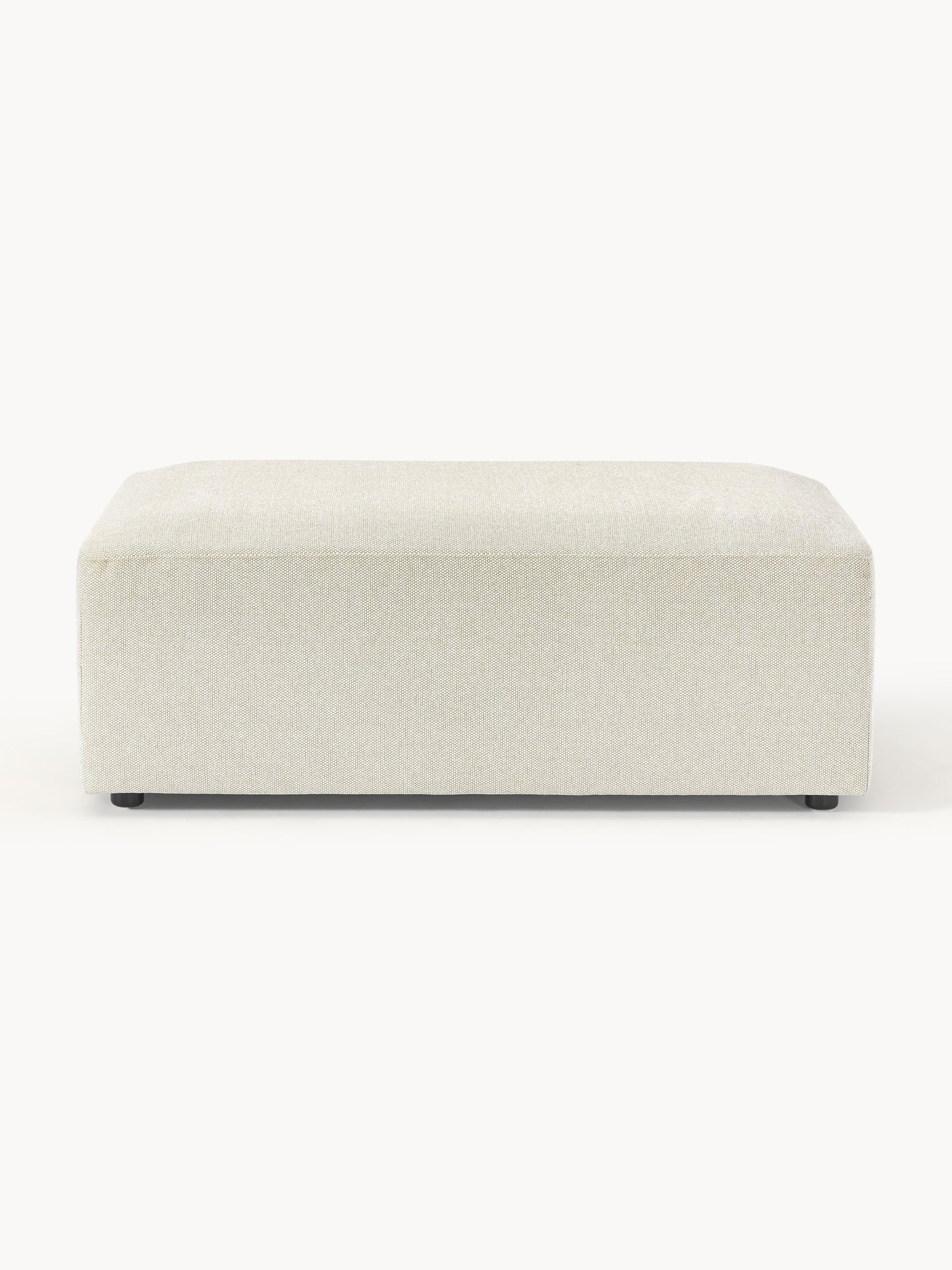 Melvina XL Ottoman, W 116 x D 72 cm