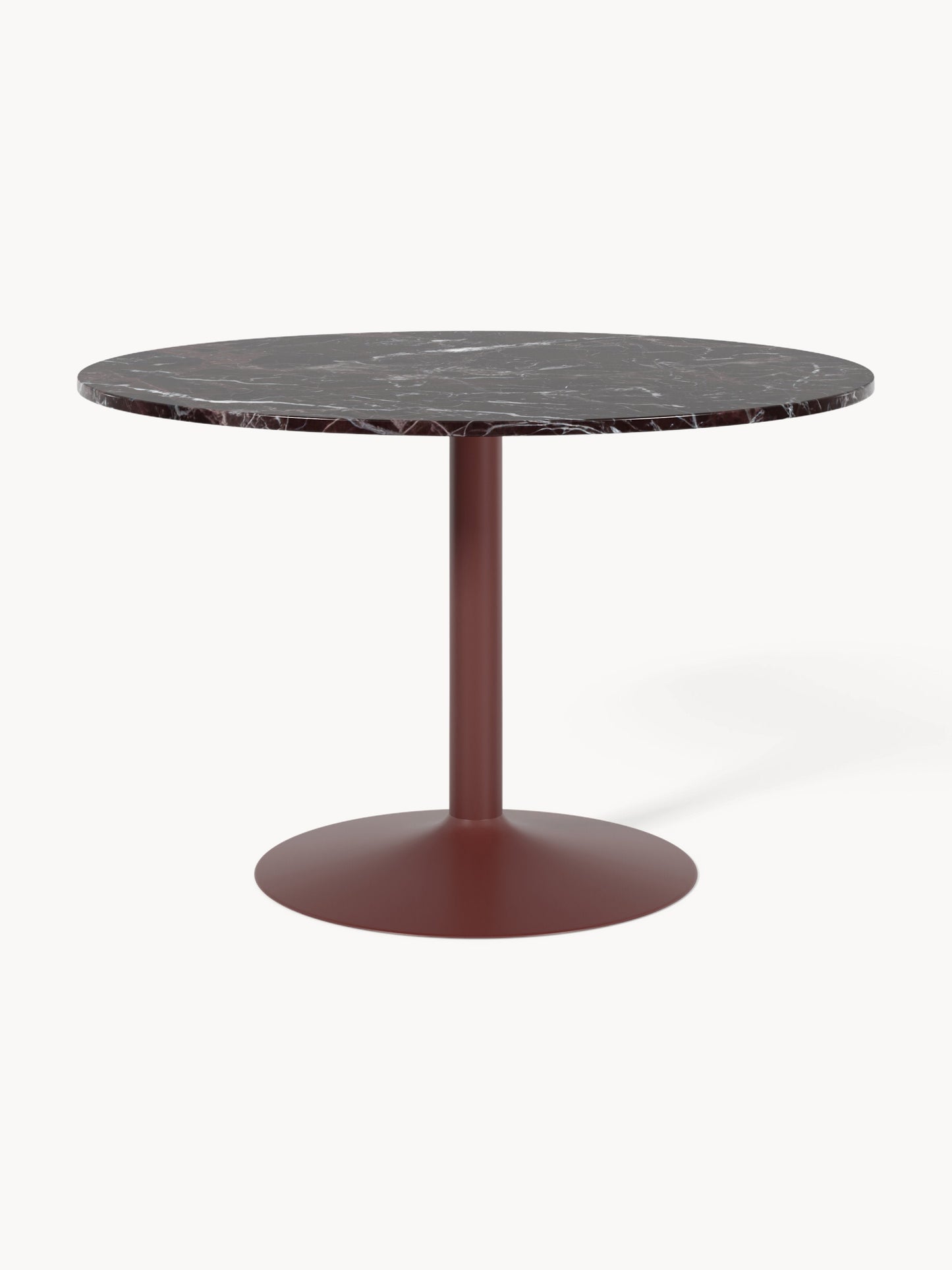 Milveda Oval Marble Dining Table, 120 x 90 cm