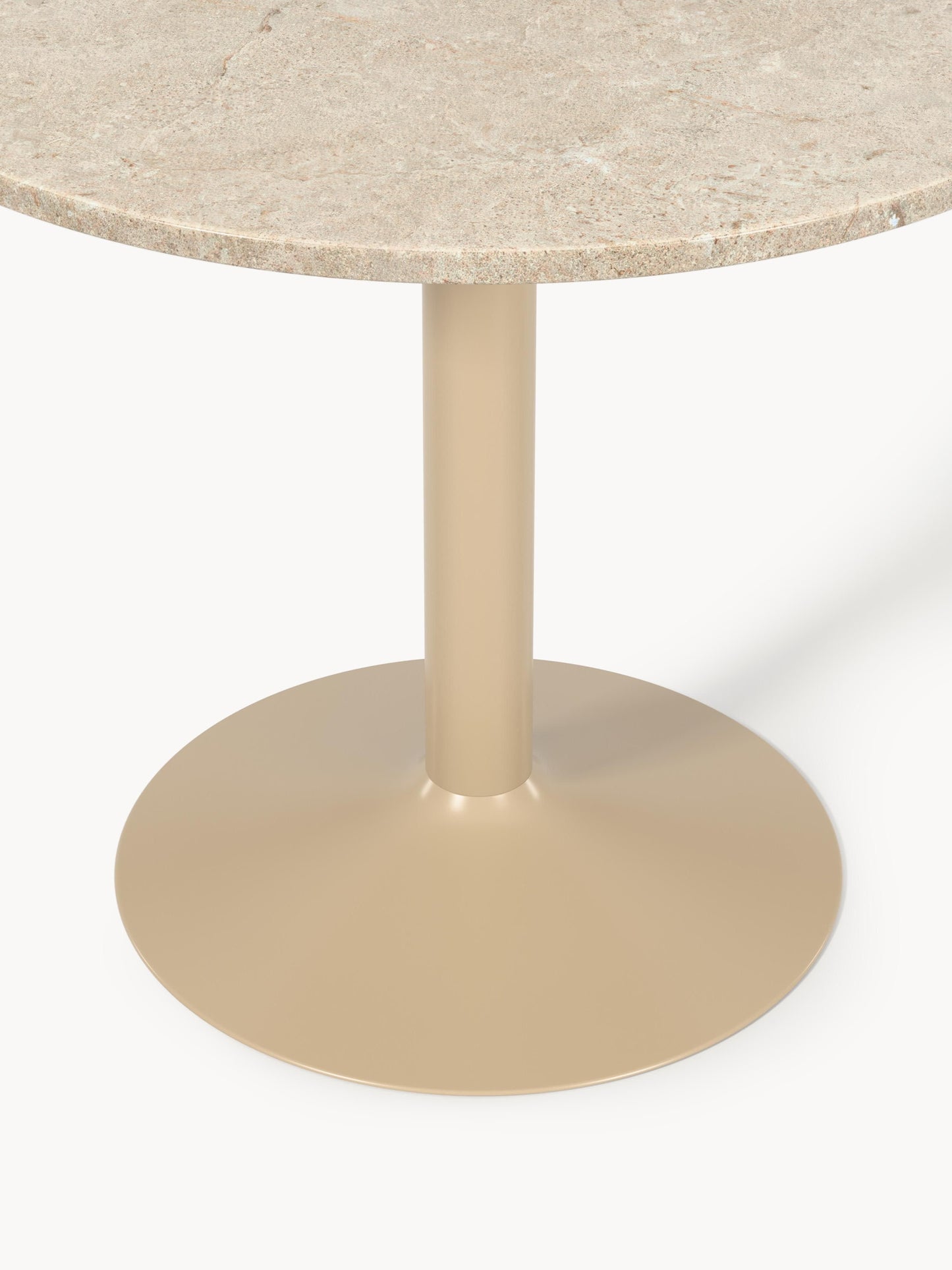 Milveda Round Marble Dining Table, Ø 90 cm