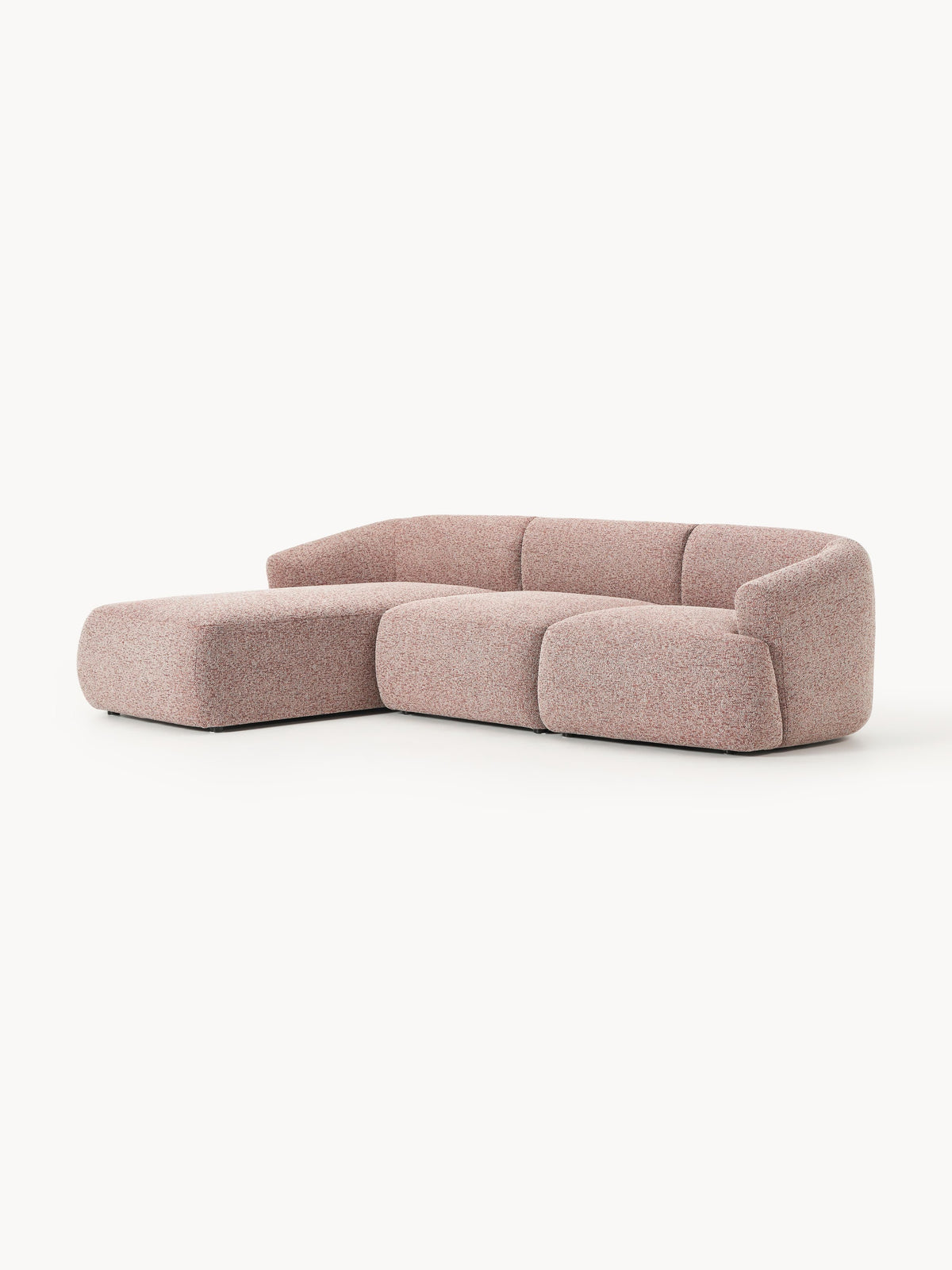 Soralie Modular Bouclé Corner Sofa (3-Seater)