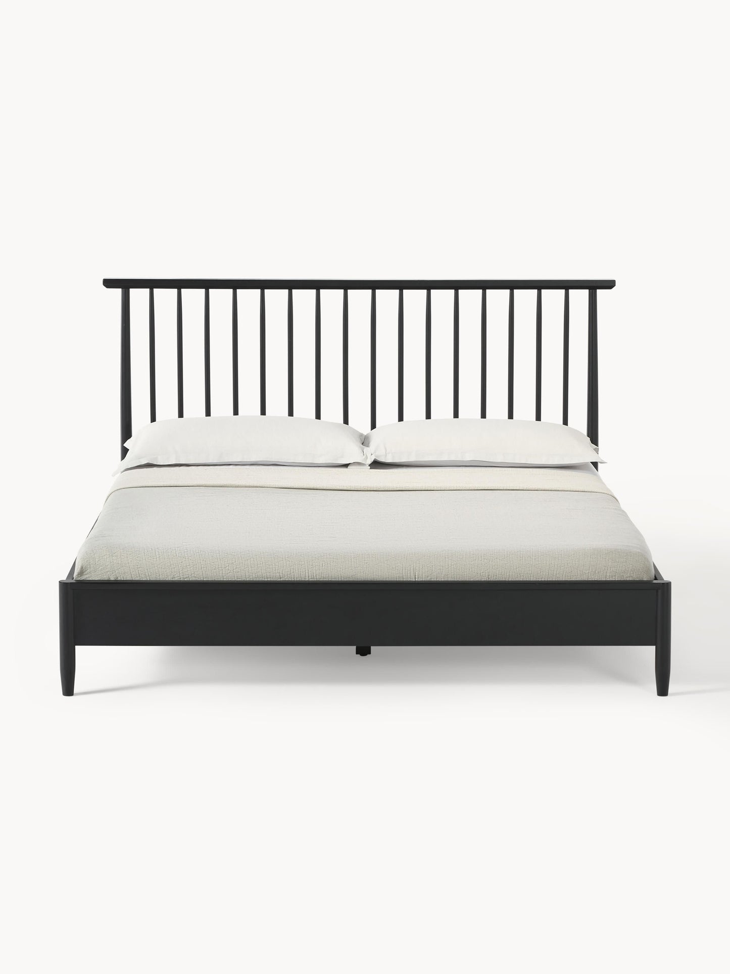 Winsanto Wooden Bed with Pine Headboard