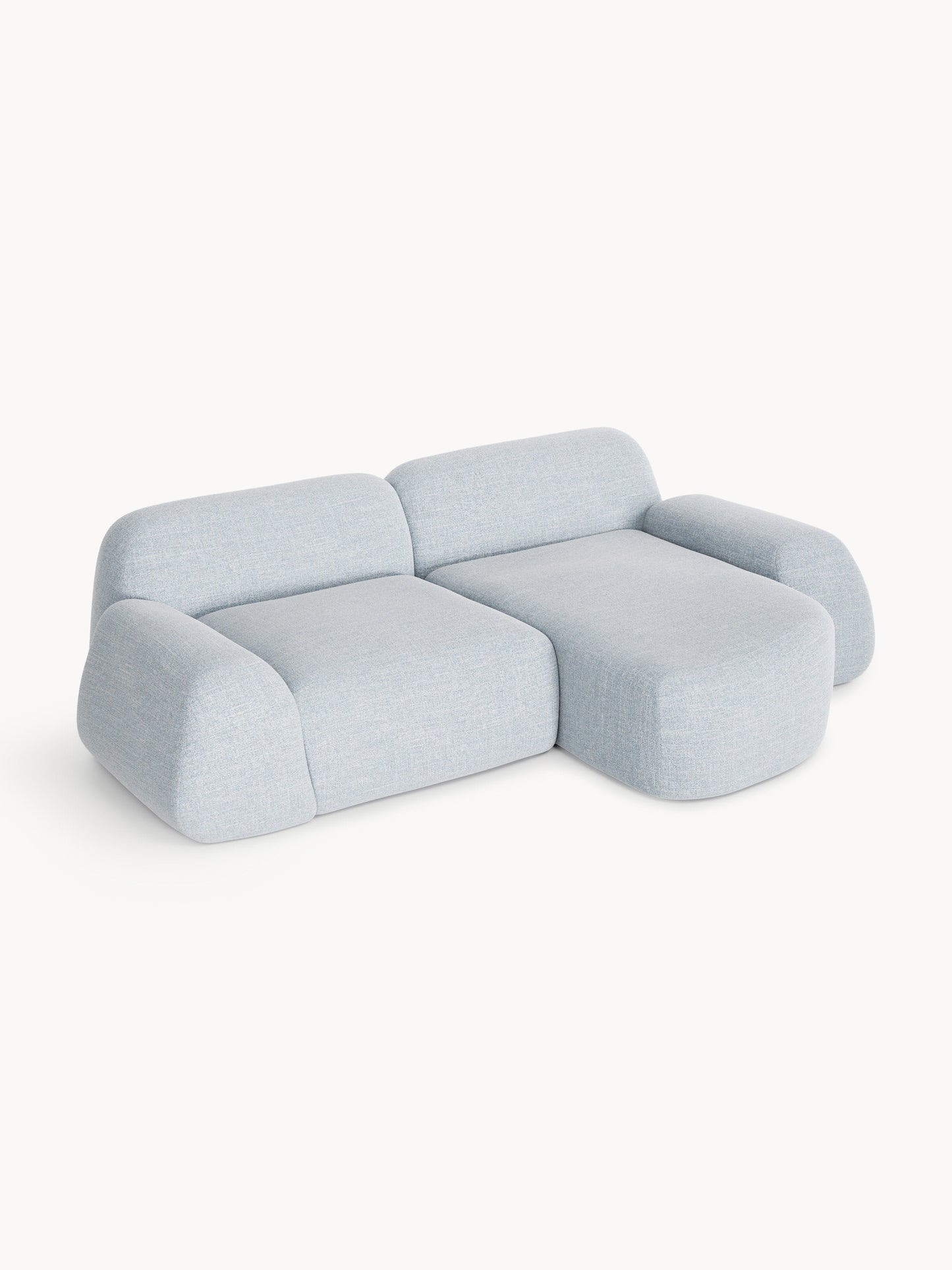 Wolvenna Modular Bouclé Corner Sofa (3-Seater)