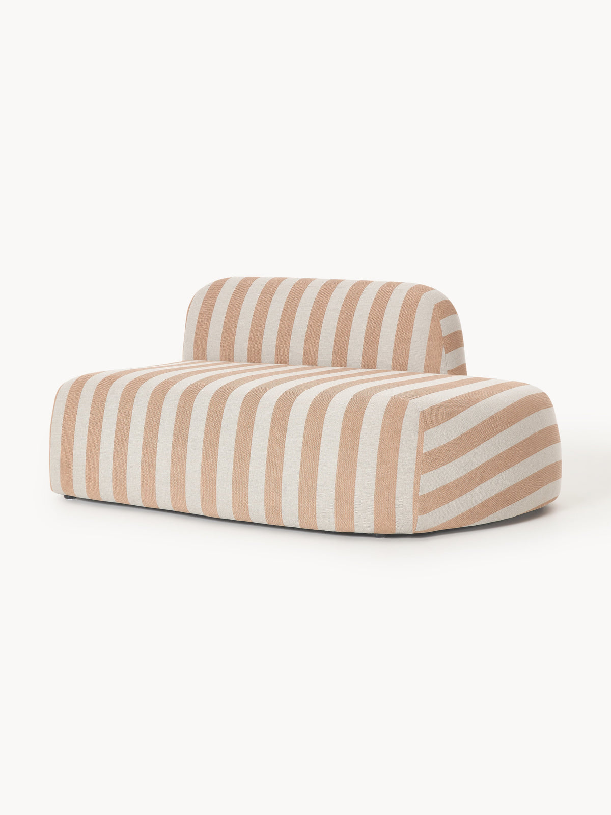 Wolvenna Striped Chaise Module