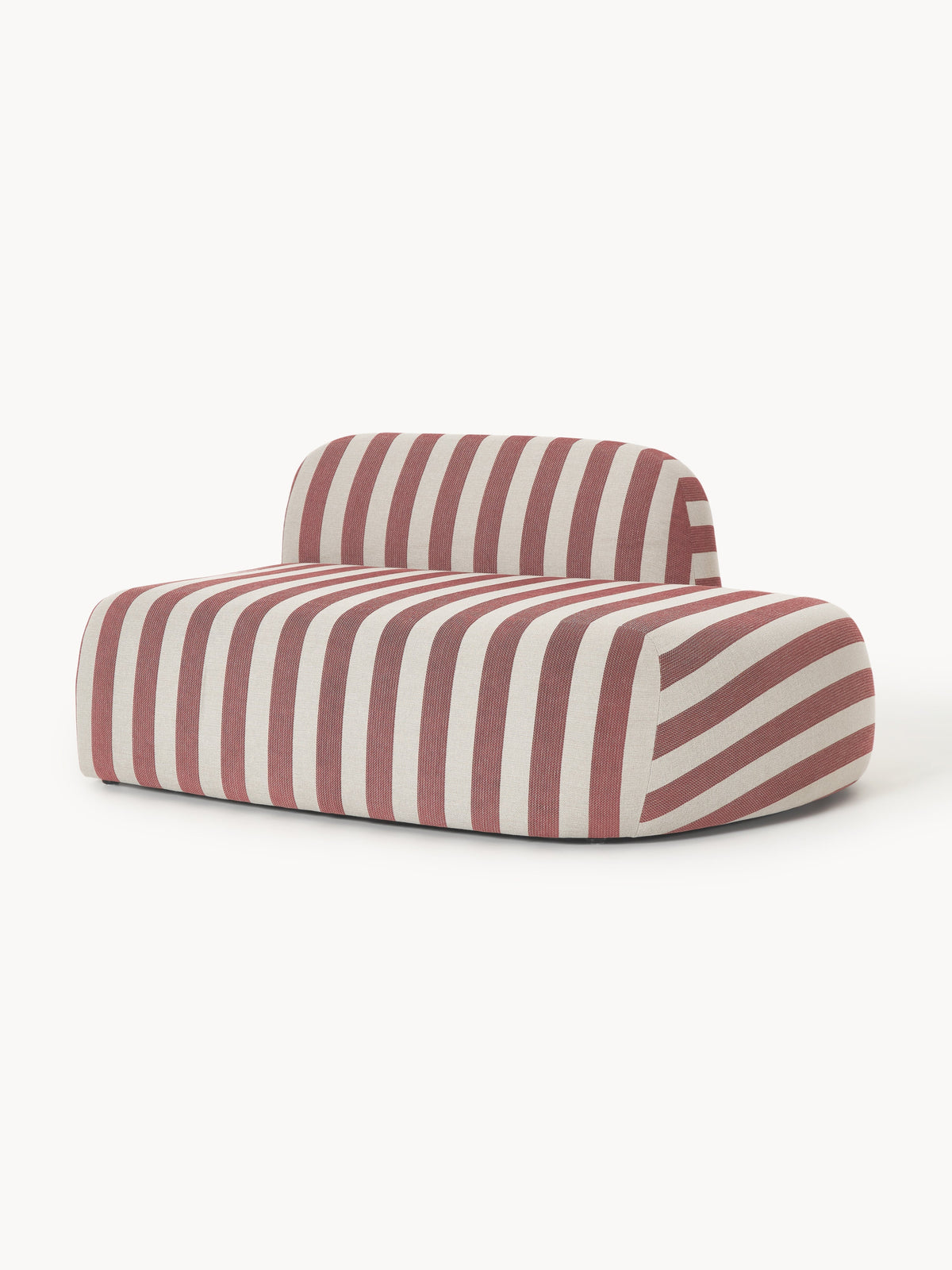 Wolvenna Striped Chaise Module