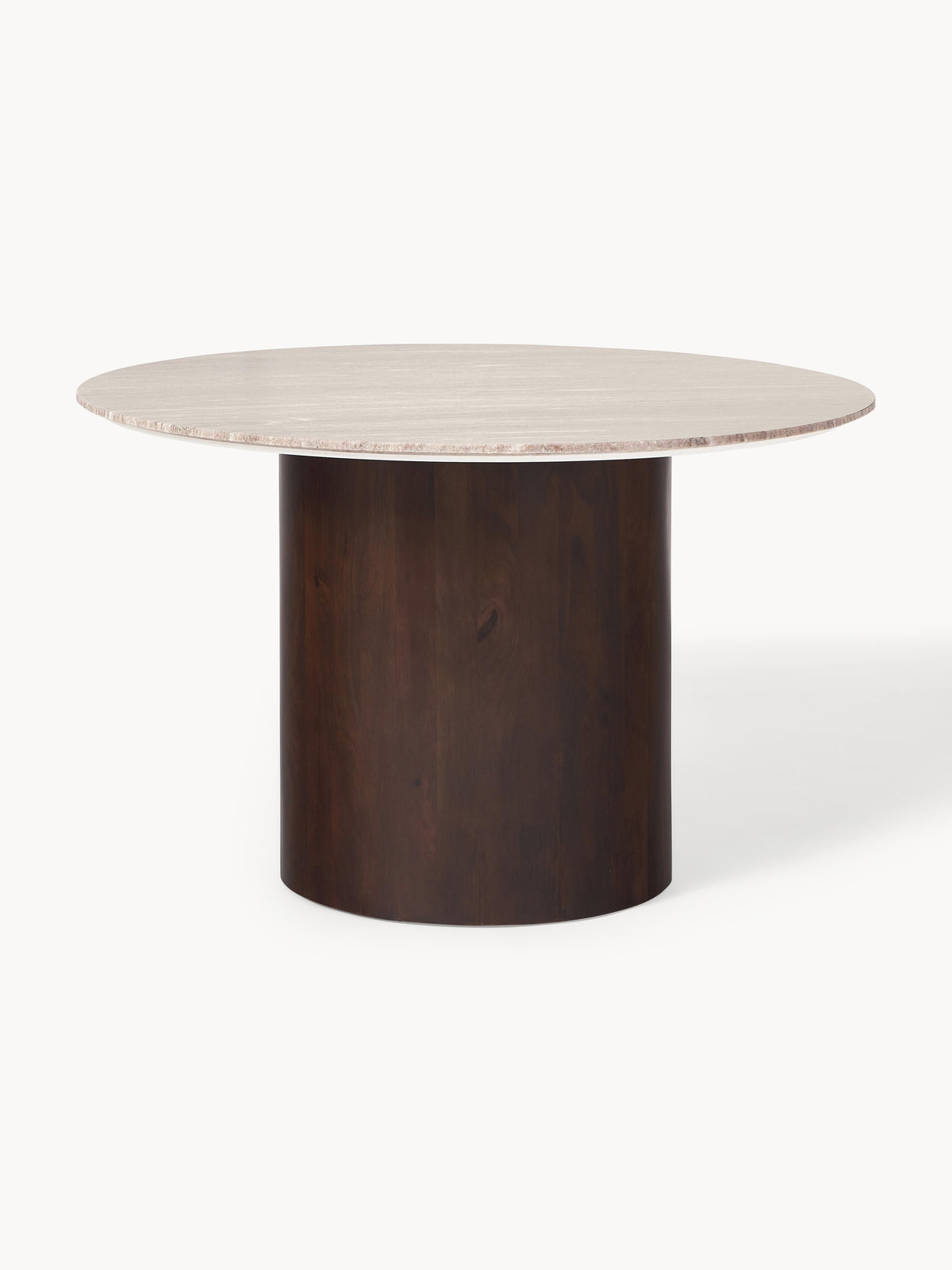 Abrolle Round Marble Dining Table, Ø 120 cm