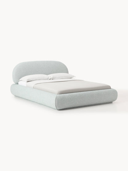Albessa Bouclé Upholstered Bed