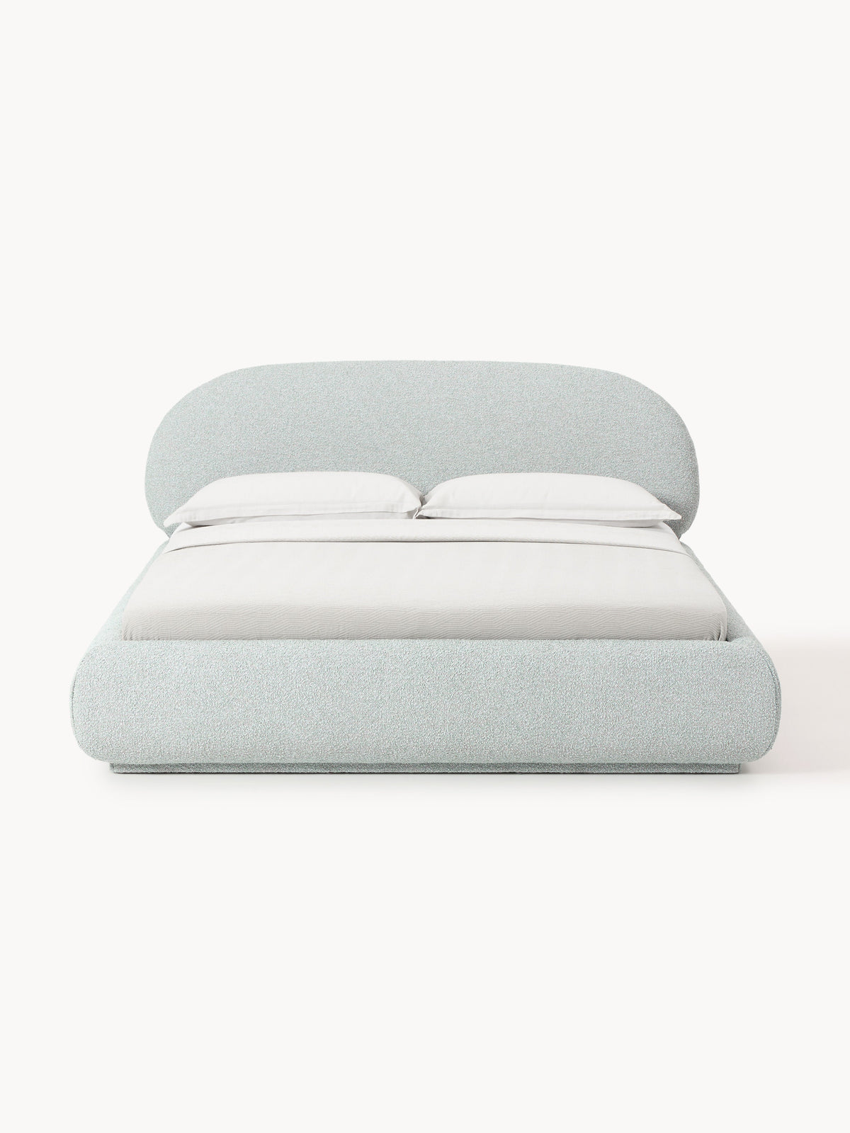 Albessa Bouclé Upholstered Bed
