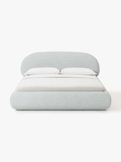 Albessa Bouclé Upholstered Bed