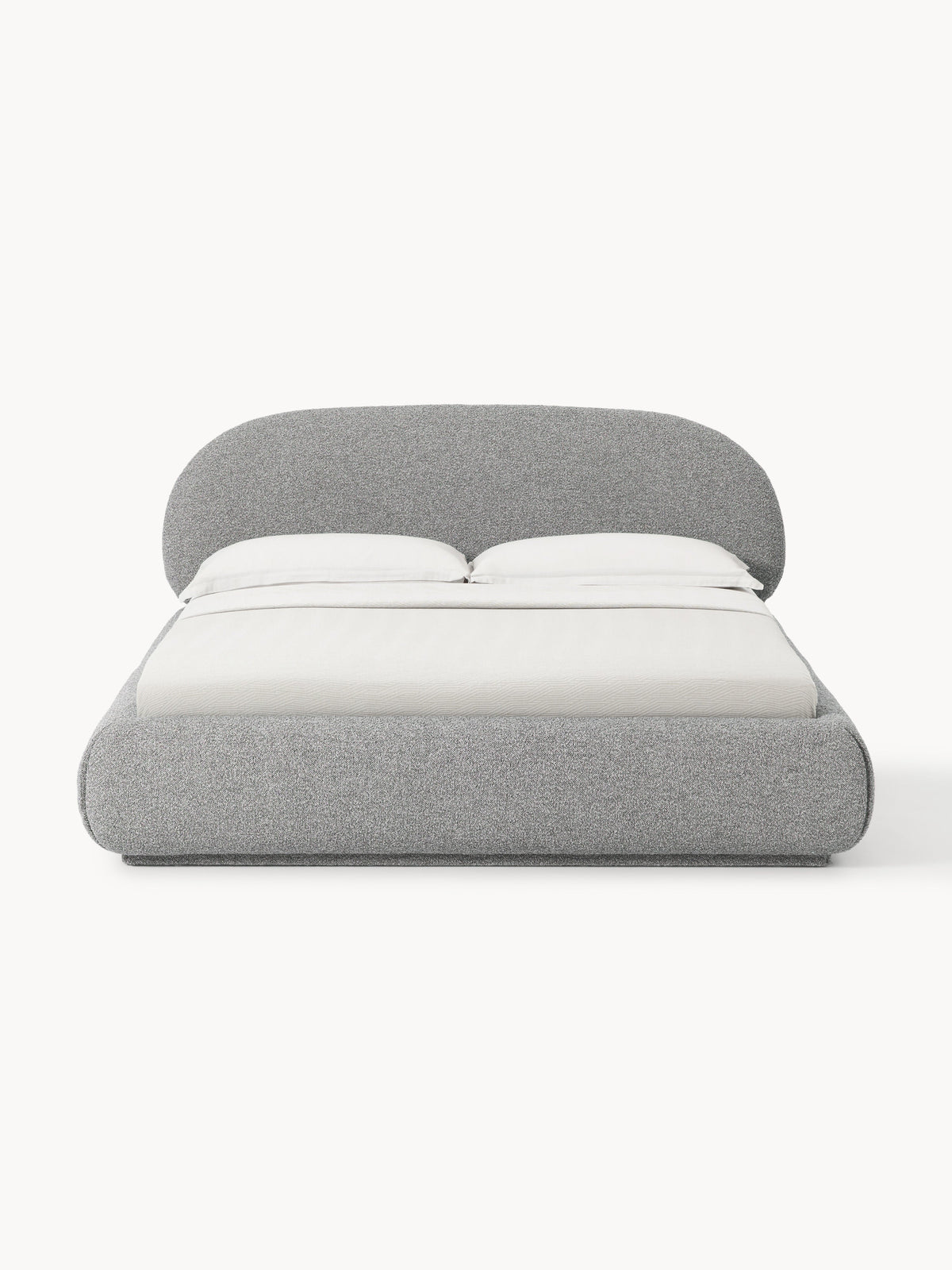 Albessa Bouclé Upholstered Bed