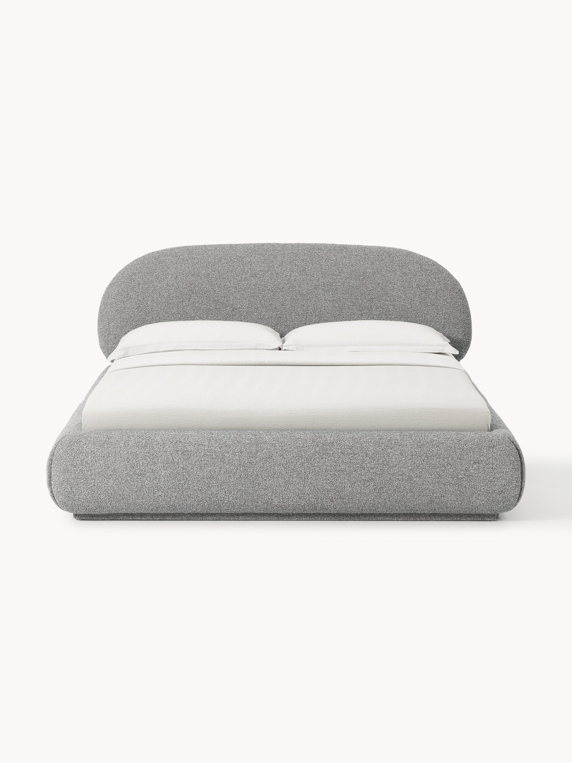 Albessa Bouclé Upholstered Bed
