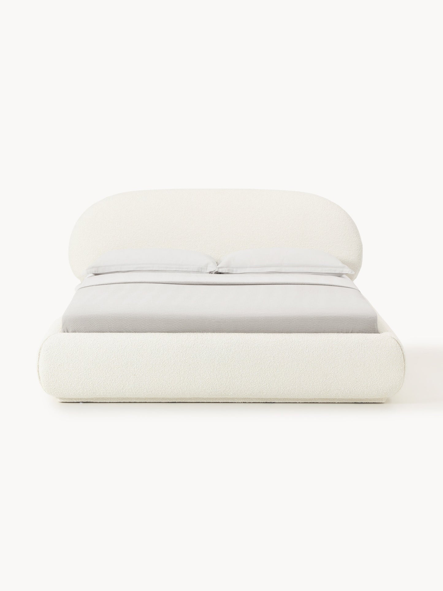 Albessa Bouclé Upholstered Bed