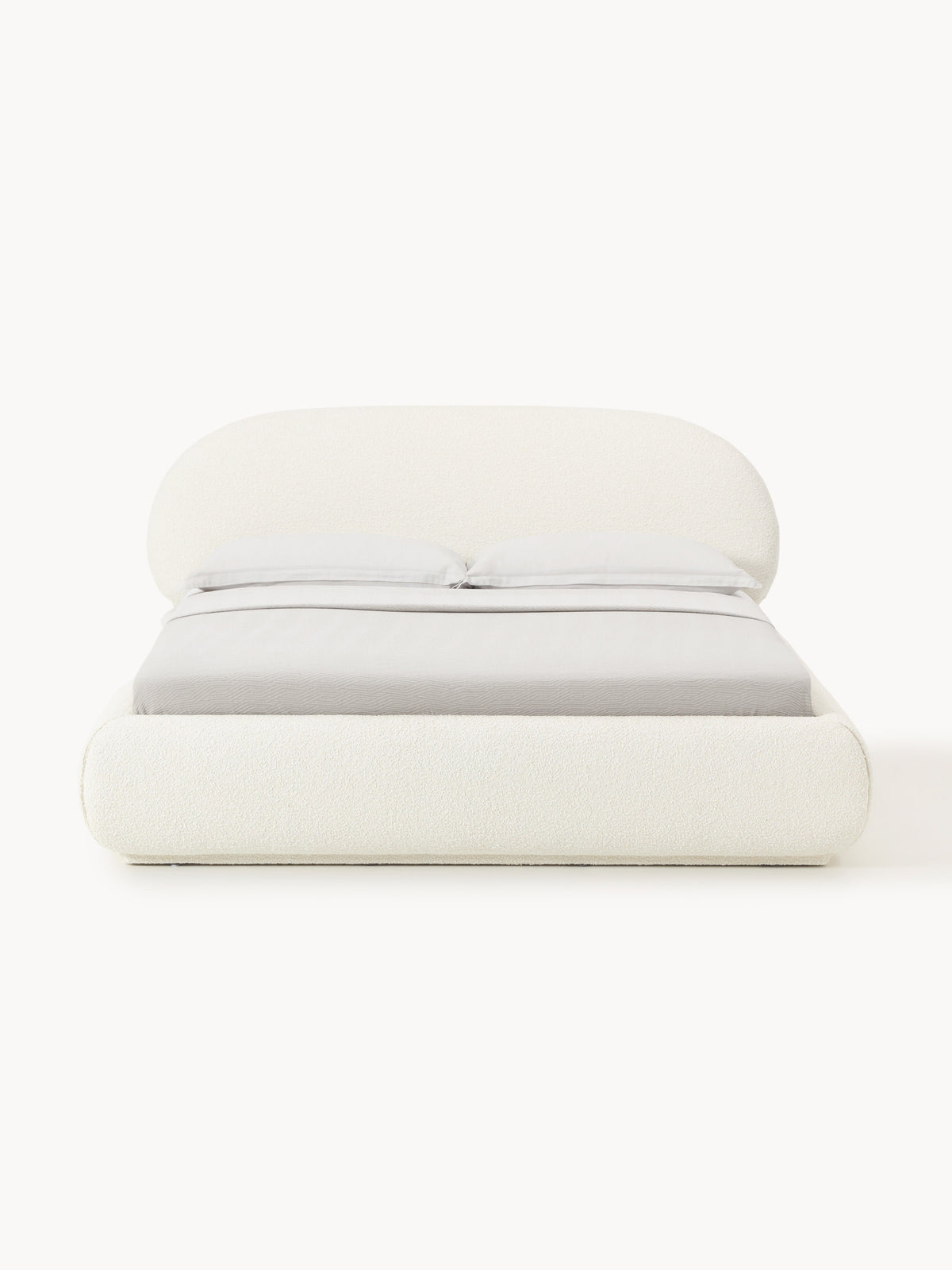 Albessa Bouclé Upholstered Bed