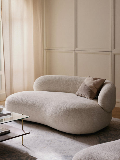 Albessa Sofa (2-Seater) in Teddy Bouclé