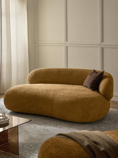Albessa Sofa (2-Seater) in Teddy Bouclé