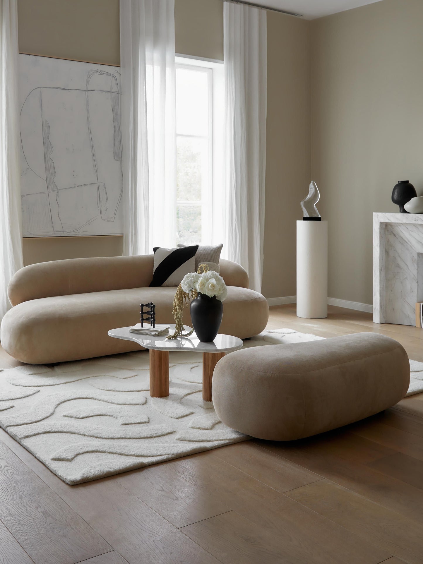 Albessa Sofa (3-Seater)