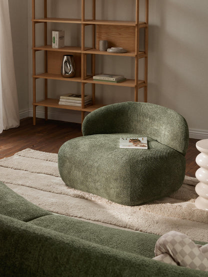 Albessa Teddy Bouclé Lounge Chair