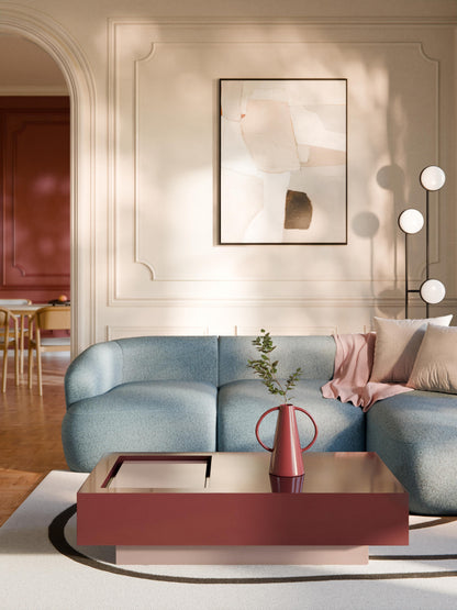 Alessina Coffee Table with Storage, W 120 cm
