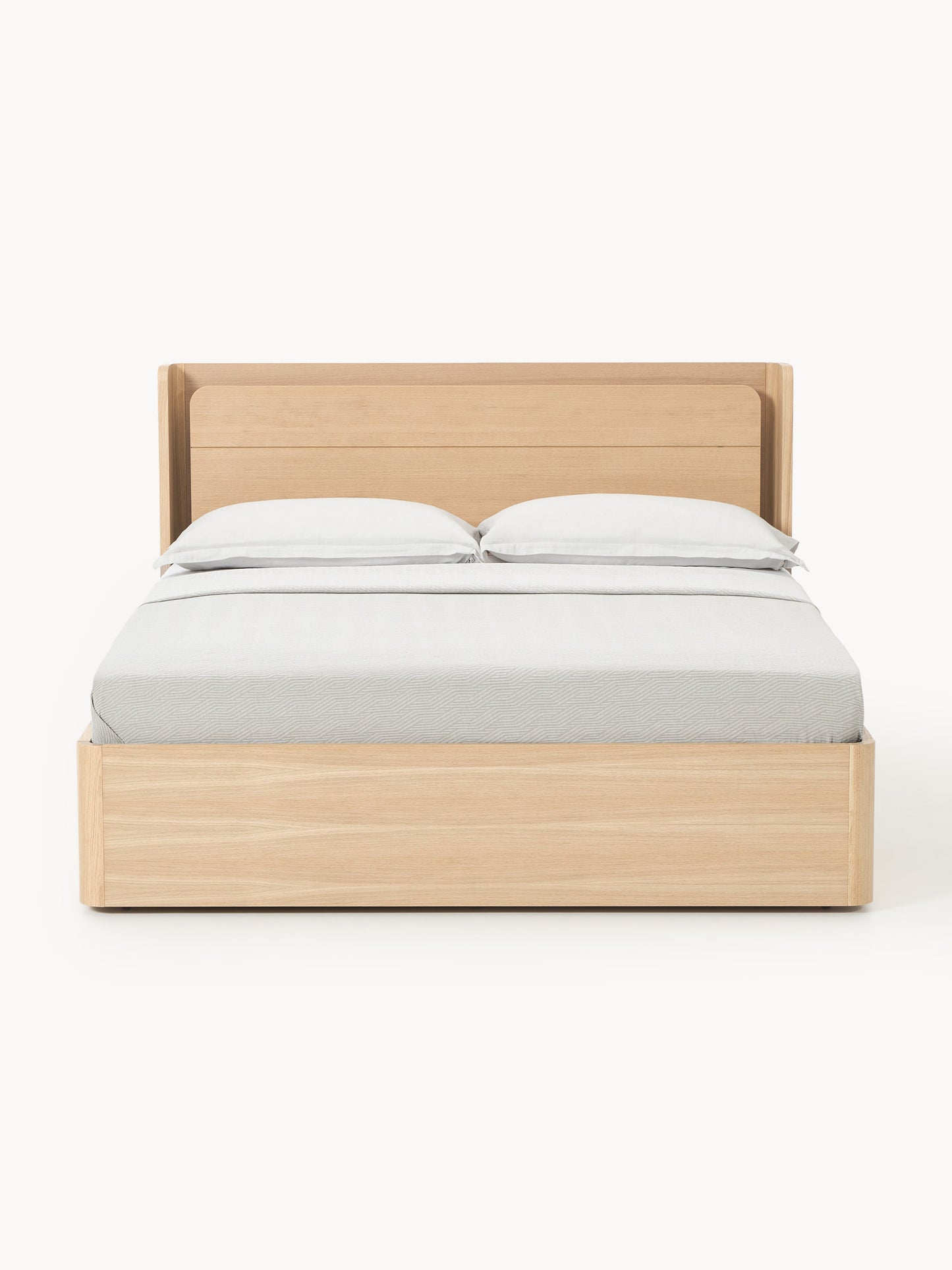 Alverd Wooden Bed with Drawers