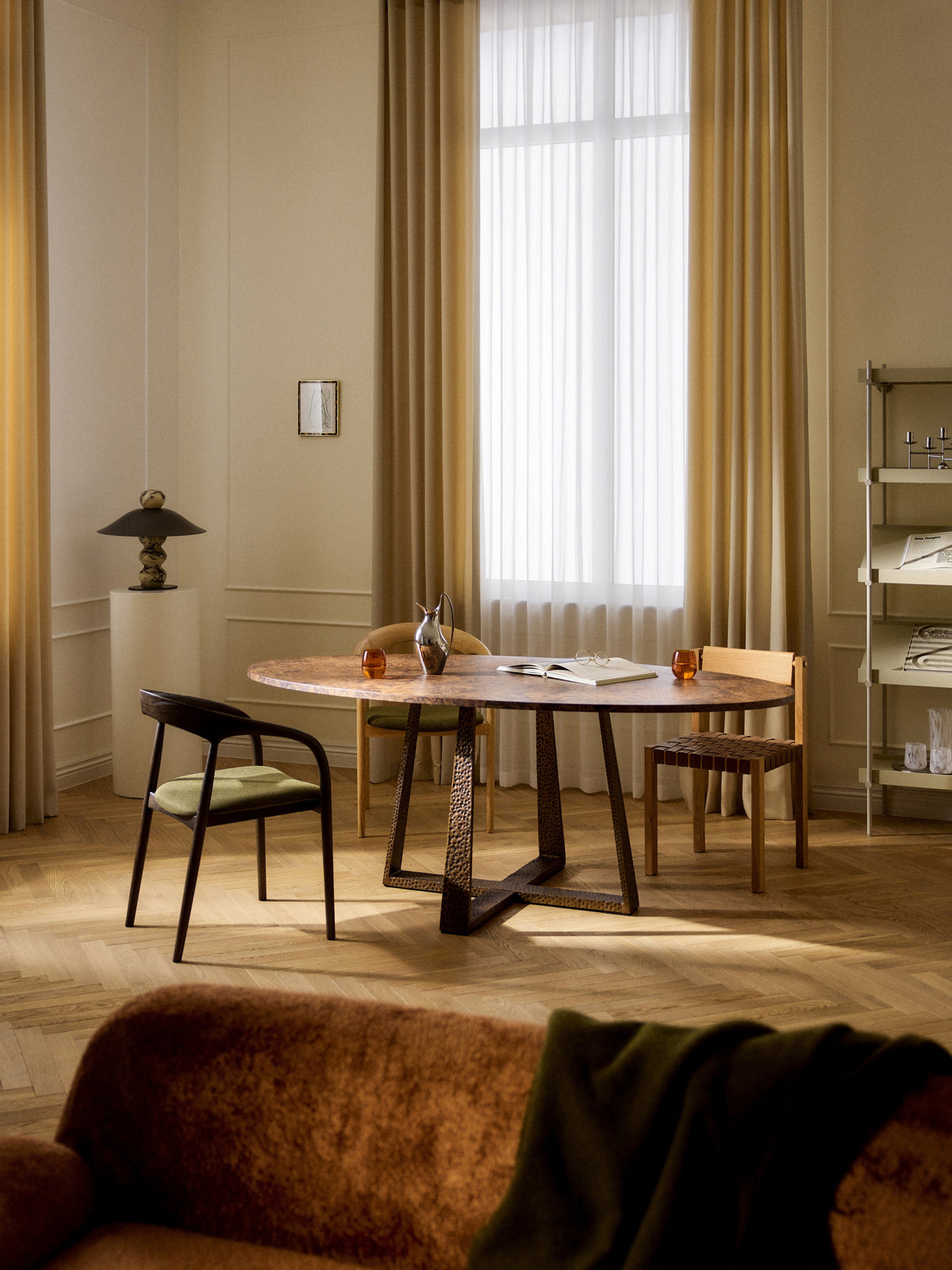 Amelisse Oval Dining Table, in Various Sizes