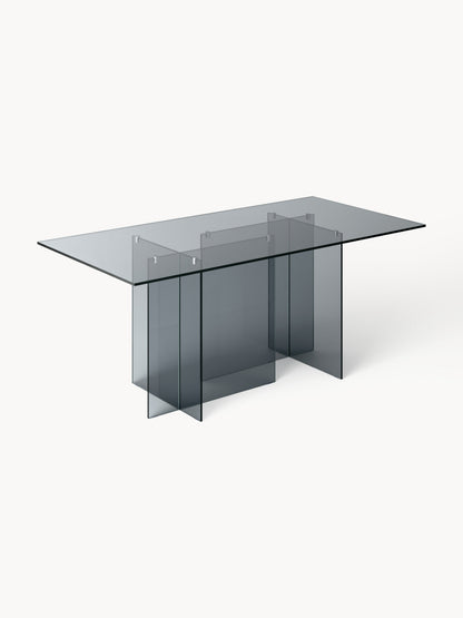 Anouvel Dining Table in Glass, 180 x 90 cm