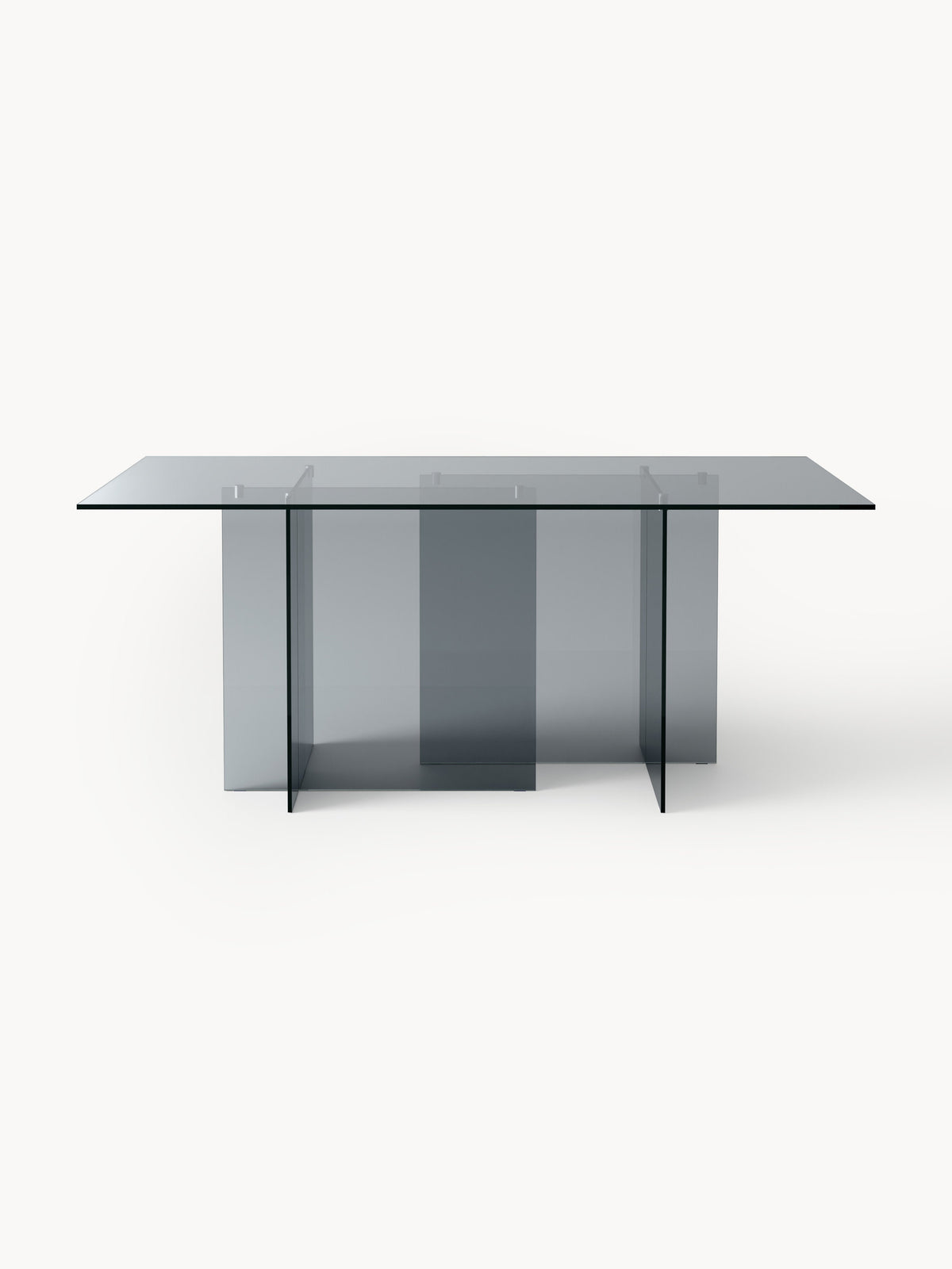 Anouvel Dining Table in Glass, 180 x 90 cm