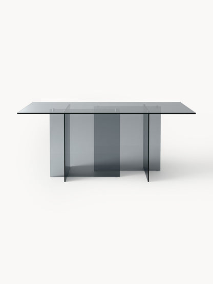 Anouvel Dining Table in Glass, 180 x 90 cm