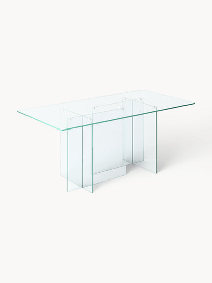 Anouvel Dining Table in Glass, 180 x 90 cm
