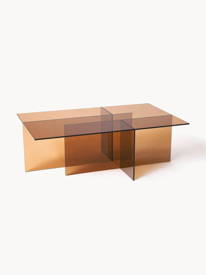 Anouvel Glass Coffee Table, W 102 cm