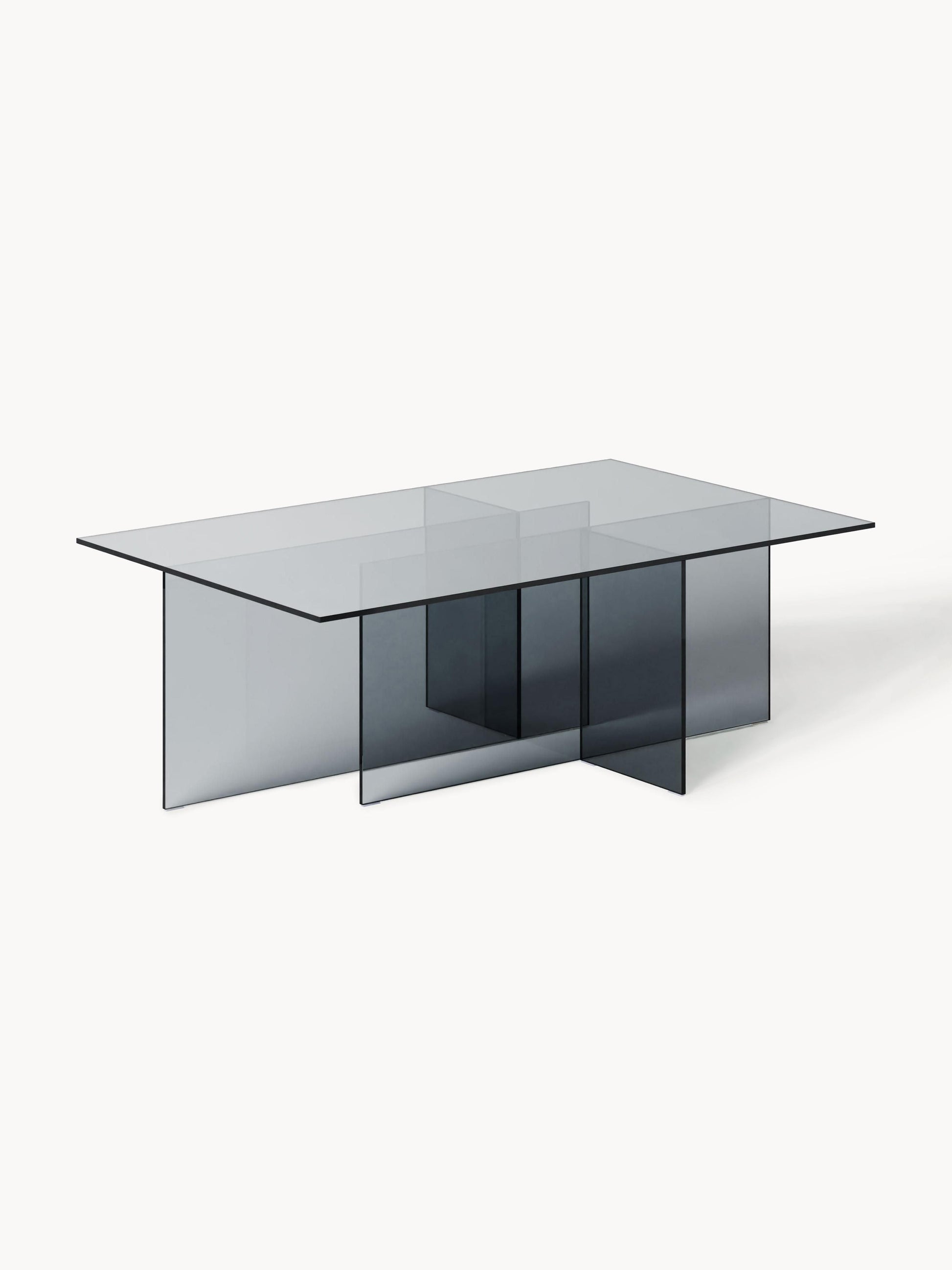 Anouvel Glass Coffee Table, W 102 cm