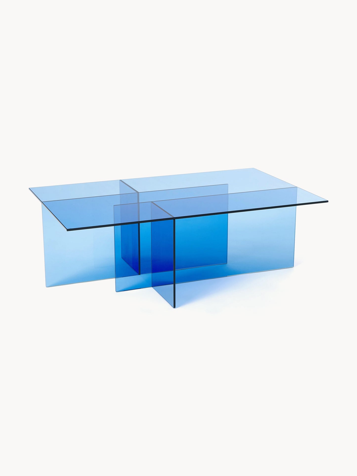 Anouvel Glass Coffee Table, W 102 cm