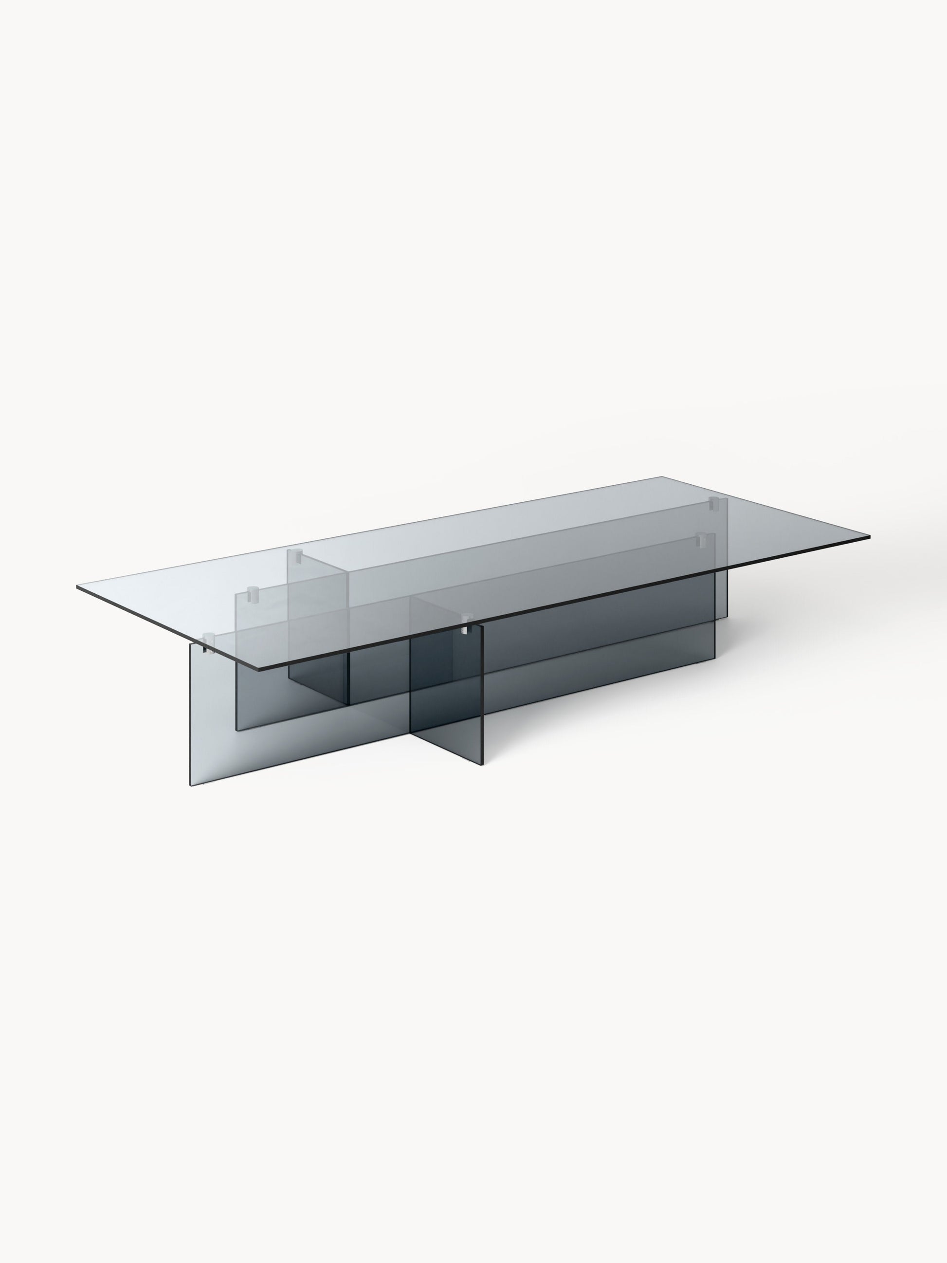 Anouvel Large Glass Coffee Table, W 160 cm