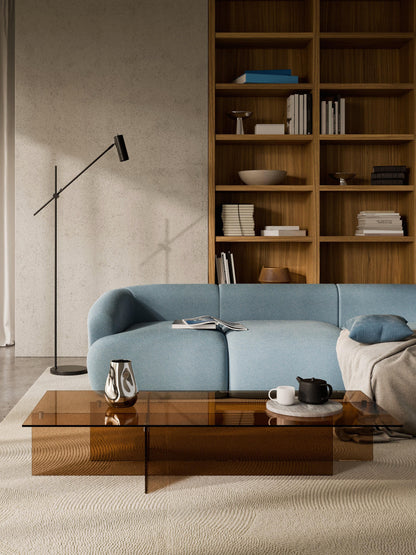 Anouvel Large Glass Coffee Table, W 160 cm