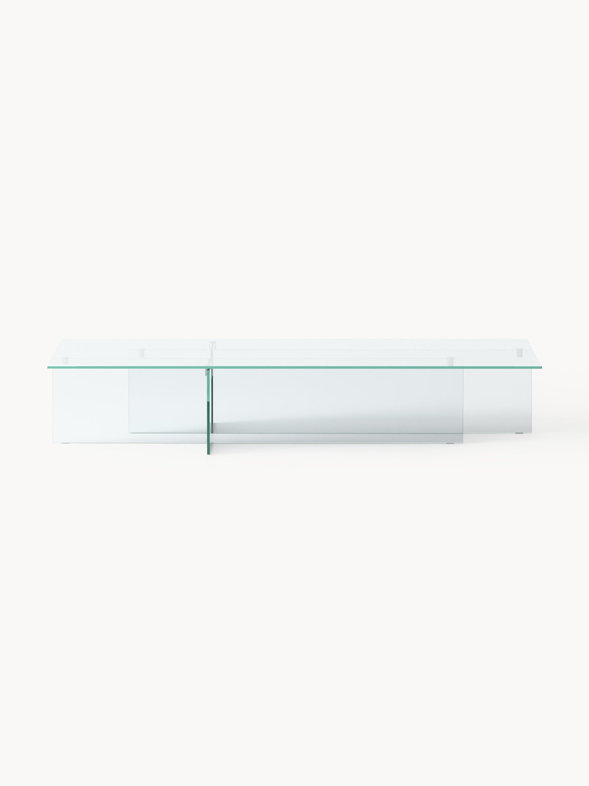 Anouvel Large Glass Coffee Table, W 160 cm