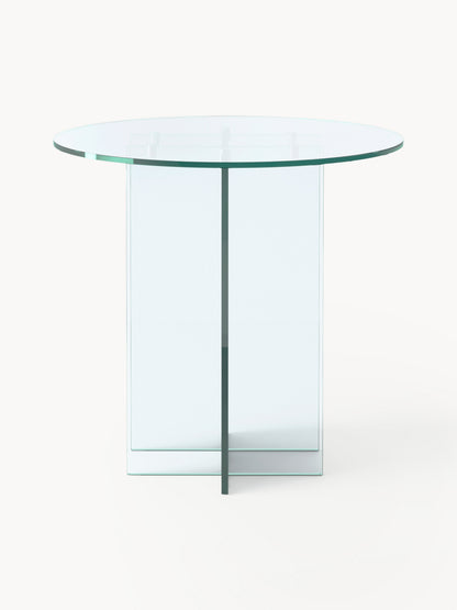 Anouvel Round Dining Table in Glass, in Various Sizes